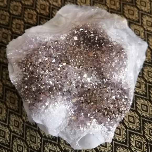 Magical✨ aura coated AMETHYST cluster! So sparkly! 💜 - Picture 3 of 10